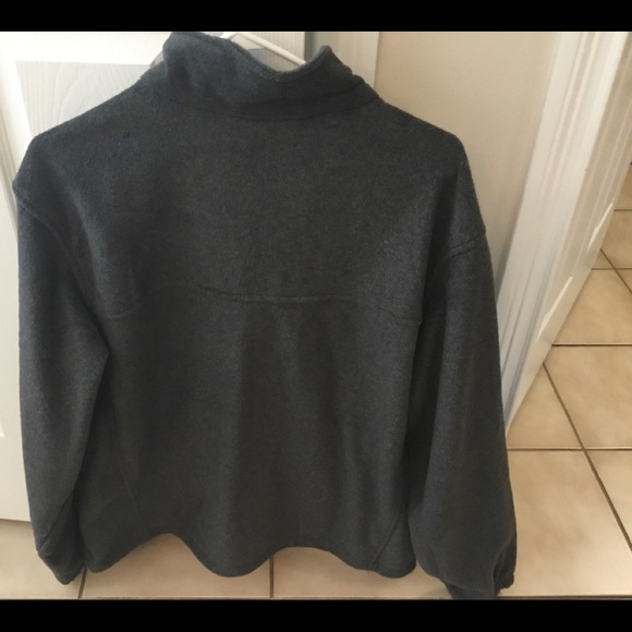 Men’s Columbia fleece jacket XL Charcoal Gray. New - Picture 2 of 2